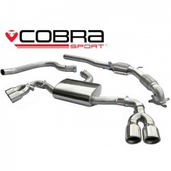 AU30a Cobra Sport Audi TT (Mk2) 2.0 TFSI (2WD) 2006-11 Turbo Back Package (Sports Catalyst), Cobra Sport, AU30a